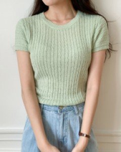 Banic Cap Sleeve Knit