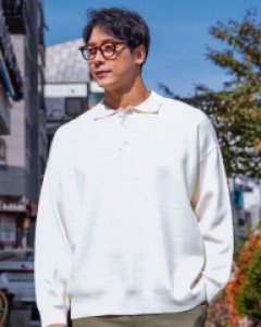 (XL~6XL)코트리 카라 니트