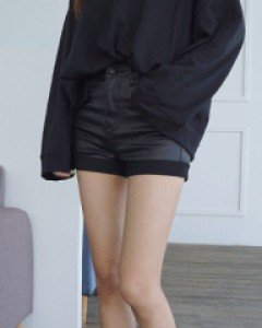 NA932(S~XL)배색코팅 핫팬츠