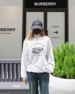 NA1800(S~2XL)유니언잭 밴딩 배기진