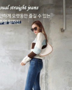 NA2112(S~2XL)엔젤스 밴딩 기모 일자진