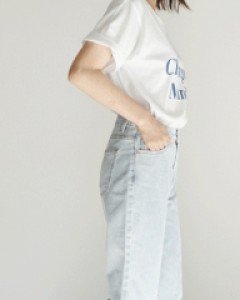 NA7022NA7023(S~XL)모던 세미부츠컷 와이드 데님팬츠