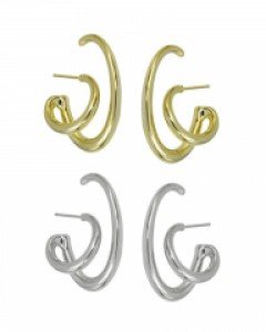 Unusual Line Earrings [배슬기 착용]