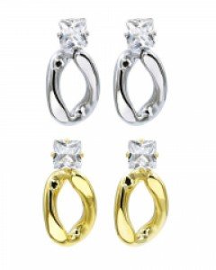 Double Shine Earrings [Celeb's Pick]