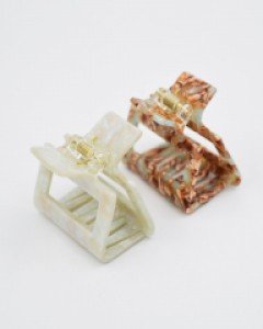 Lolly Hair Clip_Marble