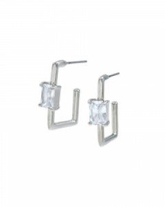 Edge Square Earrings