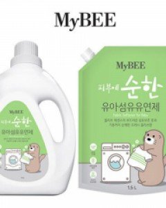 뉴 마이비 피부에 순한 유아 섬유 유연제 (용기 1500ml / 리필 1500ml) 아기 유아 신생아 섬유 유연제 / 아기 빨래