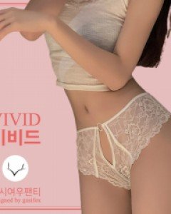 panties} 비비드 레이스 팬티