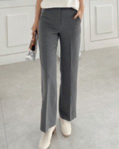 L22DF-PT2822/멜로디 세미와이드 팬츠