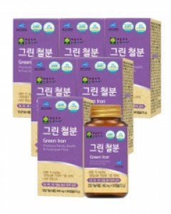 그린 철분 800mg x 90캡슐 x 6병 18개월분