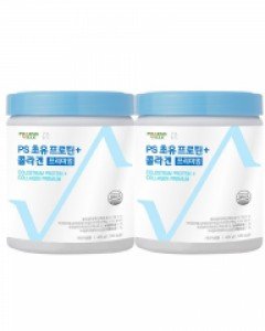 PS 초유 프로틴+ 콜라겐 프리미엄 420g 2통