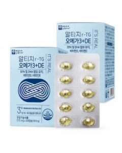 애플트리김약사네 알티지 r-TG 오메가3 + DE 515mg x 60캡슐 2박스 2개월분