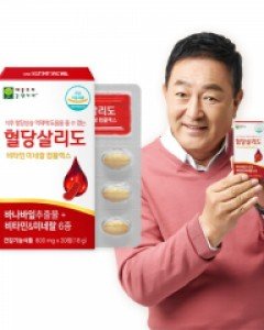 애플트리김약사네 혈당살리도 비타민 미네랄 콤플렉스 600mg x 30정 1박스 1개월분