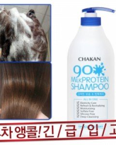 Milk protein 90 high-enriched shampoo for the soft and healthy hair