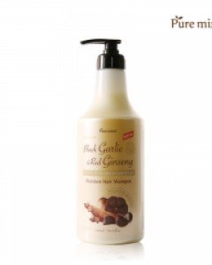 퓨어마인드 흑마늘 & 홍삼 모이스춰 헤어 샴푸(린스겸용) Pure mind Black Garlic & Red Ginseng Moisture Hair Shampoo