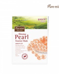 퓨어마인드 샤이닝 진주 에센스 마스크 1장 Pure mind Shining Pearl Essence Mask*1 Sheet