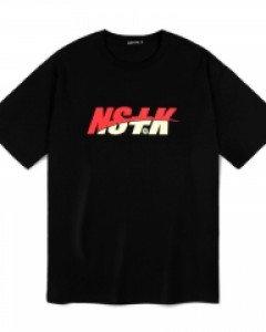 [NSTK] Grunge Slope Tee (Black)_K22QB640