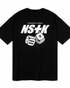 [NSTK] Kick Dice Tee (Black)_K22QB603