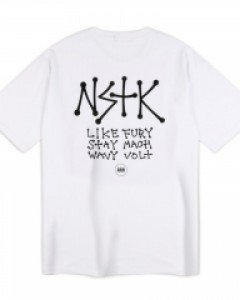 [NSTK] Way-Out Tee (White)_K22QB602