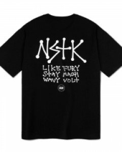 [NSTK] Way-Out Tee (Black)_K22QB602