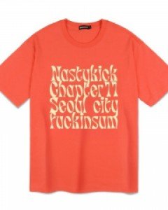 [NSTK] Kinsum Logo Tee (Indi Red)_K22QB644