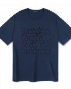 [NSTK] Kinsum Pigment Tee (Navy)_K22QB643