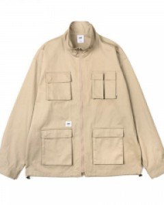 [NK] LOGO BDU JACKET (BEIGE) (19FW-K103)