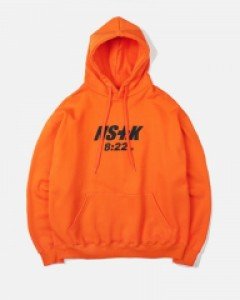 [NK] NSTK 822 HOODIE (ORANGE) (19FW-K019)