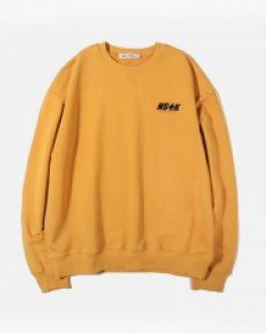 [NK] PROGRESSIVE SWEATSHIRTS (YELLOW) (19FW-K012)