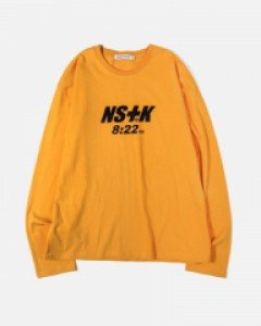 [NK] NSTK 822 LONGSLEEVE TEE (YELLOW) (19FW-K006)