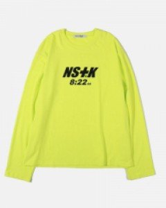 [NK] NSTK 822 LONGSLEEVE TEE (NEON GREEN) (19FW-K006)