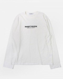 [NK] 1920 LINE LONGSLEEVE TEE (WHT) (19FW-K002)