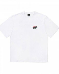 [NK] EMBSSD LT LOGO TEE (WHT) (NK19S056H)