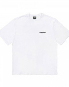 [NK] NSTK VERTICAL CRSS TEE (WHT) (NK19S018H)