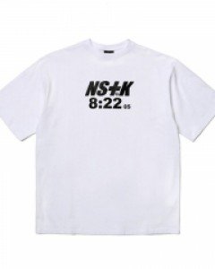 [NK] NSTK 822 SPLIT TEE WHT (NK19S005H)