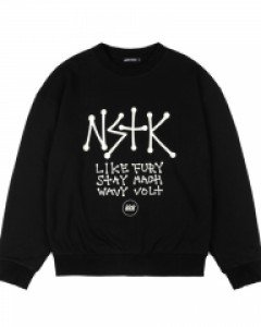 [NSTK] Way-Out Sweatshirt (Black)_K22ZB732