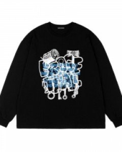 [NSTK] Graffiti Longsleeve (Black)_K22ZB731