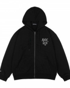 [NSTK] Way-Out Hood Zip Up (Black)_K22ZA747