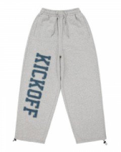 [NK] Denim Patch Sweatpants (Melange)_K23ZC216