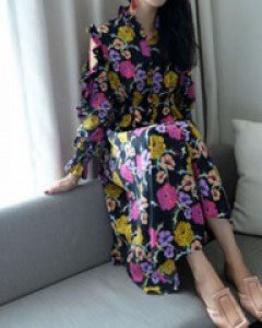 Preen floral collection dress - 2 colors