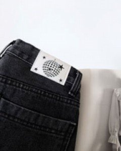 Star black denim (리오더입고)