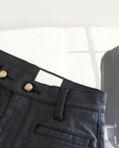 BB  chic black coating jean (리오더입고)