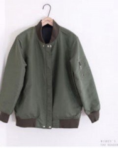 Bomber leather jumper (양면착용가능 /램스킨100%)