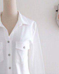 Lio white shirt (주문폭주)