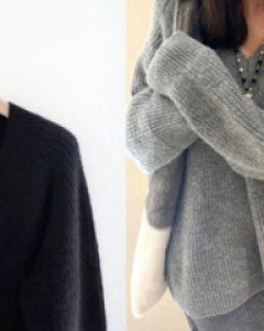 V neck pullover (리오더중 금요일 일괄출고)