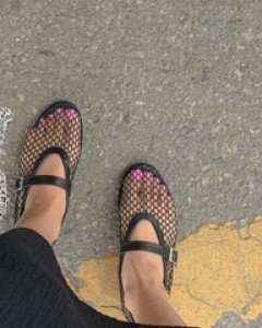 pesto mesh shoes