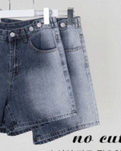 Solle Washing Denim Shorts (Short/Basicver)