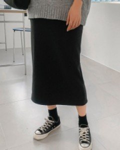 (Super special price uniform price sale) [LabelsD]Mink Slim Skirt (Mink Lining)*Maternity