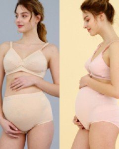 [Extension hook gift] Petite Marie soft full cup Bra+PantySET Big size 1018 domestically produced