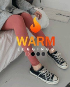 [LabelsD] Warm Heatec Leggings (raised pitch)*Maternity